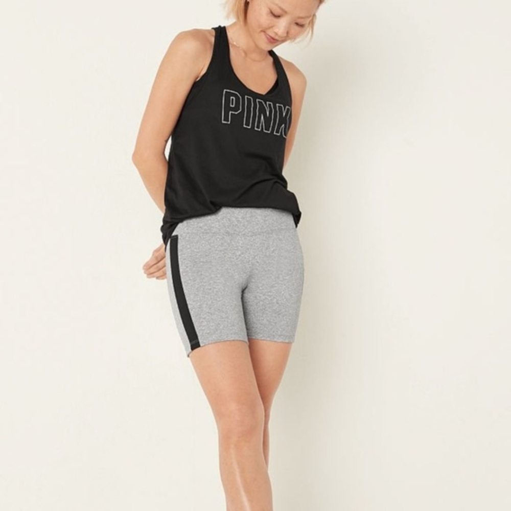 PINK Victoria Secret Hight Waisted Active Bike Shorts - Picture 2 of 6